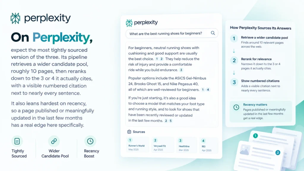 AI Overviews Explained: How Google, Bing, and Perplexity Generate Answers (and How to Get Cited) 6 Perplexity-Citation-Pipeline-Infographic